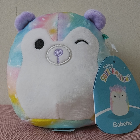 Squishmallows Toys 5 Spring 222 Squishmallows Babette The Rainbow
